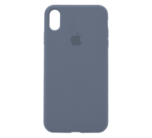 Чохол Silicone Case Full Protective iPhone XS Max lavender gray PLS-00-00071840