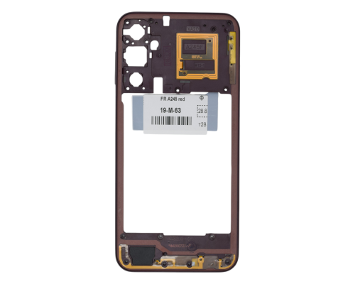 Середня частина корпусу Samsung A245 Galaxy A24 (2023) red PLS-00-00118842
