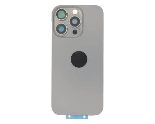 Задня кришка iPhone 16 Pro зі склом камери gray (Original China) PLS-00-00132951