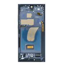 Дисплей Samsung S918 Galaxy S23 Ultra з сенсором та рамкою black (OLED) (Big size) PLS-00-00133163