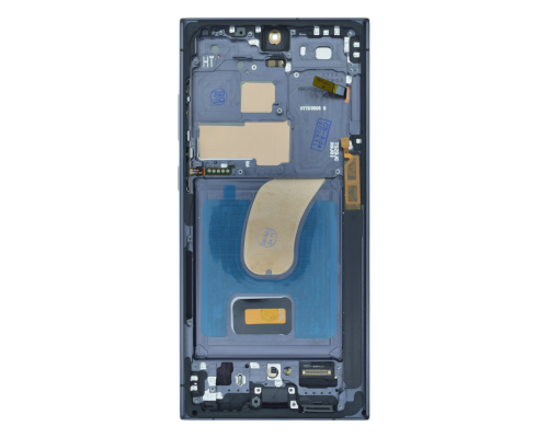 Дисплей Samsung S918 Galaxy S23 Ultra з сенсором та рамкою black (OLED) (Big size) PLS-00-00133163