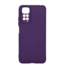 Чохол Silicone Cover Full Camera Xiaomi Redmi Note 11 purple PLS-00-00115936