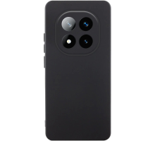 Чохол Silicone Cover Full Camera Xiaomi Redmi Note 14 Pro 4G black PLS-00-00143570
