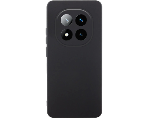 Чохол Silicone Cover Full Camera Xiaomi Redmi Note 14 Pro 4G black PLS-00-00143570
