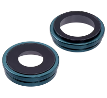 Скло камери Apple iPhone 16 з рамкою teal (Original) PLS-00-00132880