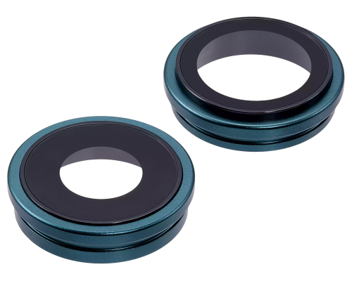 Скло камери Apple iPhone 16 з рамкою teal (Original) PLS-00-00132880