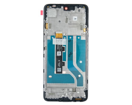 Дисплей Motorola XT2139 Moto Edge 20 Lite з сенсором та рамкою graphite (Original) PLS-00-00089572