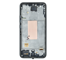 Дисплей Samsung A346 Galaxy A34 (2023) з сенсором та рамкою black (OLED) (Small size) PLS-00-00111457