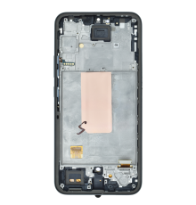 Дисплей Samsung A346 Galaxy A34 (2023) з сенсором та рамкою black (OLED) (Small size) PLS-00-00111457