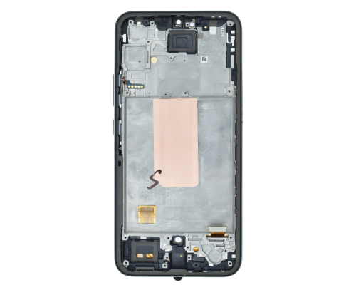 Дисплей Samsung A346 Galaxy A34 (2023) з сенсором та рамкою black (OLED) (Small size) PLS-00-00111457