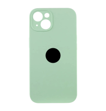 Чохол Silicone Case Full Camera Protective для iPhone 15 pistachio PLS-00-00155522