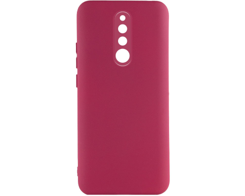 Чохол Silicone Cover Full Camera Xiaomi Redmi 8 marsala PLS-00-00118589