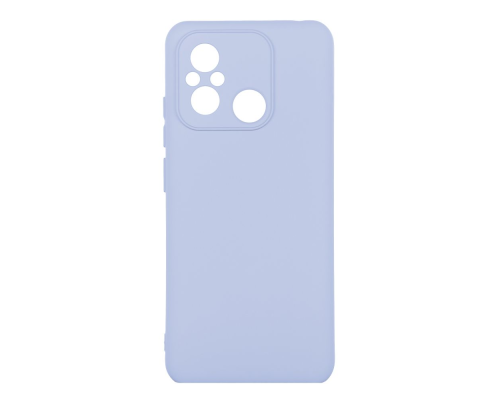 Чохол Silicone Cover Full Camera Xiaomi Redmi 12C lilac blue PLS-00-00117486