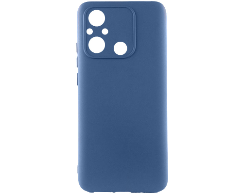 Чохол Silicone Cover Full Camera Xiaomi Redmi 12C navy blue PLS-00-00118584