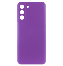 Чохол Silicone Cover Full Camera Samsung G990 Galaxy S21 FE purple PLS-00-00116796