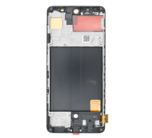 Дисплей Samsung A515 Galaxy A51 (2019) з сенсором та рамкою black (IPS) PLS-00-00111358
