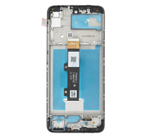 Дисплей Motorola XT2159 Moto E40 з сенсором та рамкою black PLS-00-00103018