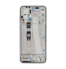 Дисплей Motorola XT2245 Moto Edge 30 Neo з сенсором та рамкою silver (Original) PLS-00-00106594