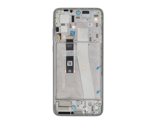 Дисплей Motorola XT2245 Moto Edge 30 Neo з сенсором та рамкою silver (Original) PLS-00-00106594