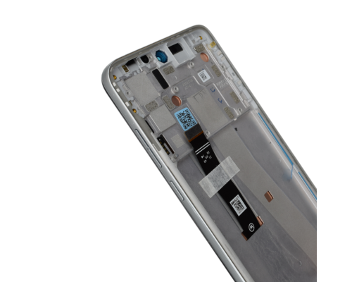 Дисплей Motorola XT2245 Moto Edge 30 Neo з сенсором та рамкою silver (Original) PLS-00-00106594