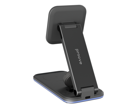 Бездротовий зарядний пристрій Proove Energy Fold 3в1 15W black PLS-00-00112592