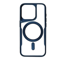 Чохол Acrilyc case with Magsafe iPhone 15 Pro blue PLS-00-00134708