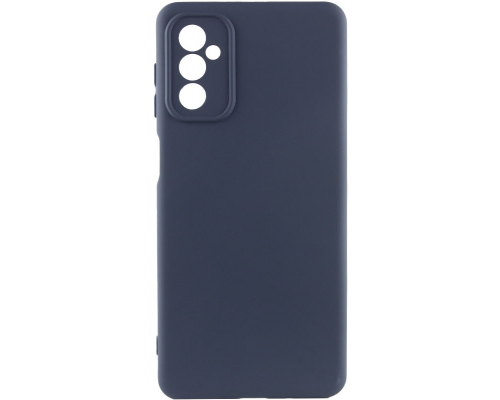 Чохол Silicone Cover Full Camera Samsung M346 Galaxy M34 5G midnight blue PLS-00-00118344