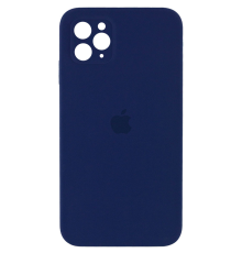Чохол Silicone Case Квадратні Борти Full Camera iPhone 11 Pro Max midnight blue PLS-00-00103998