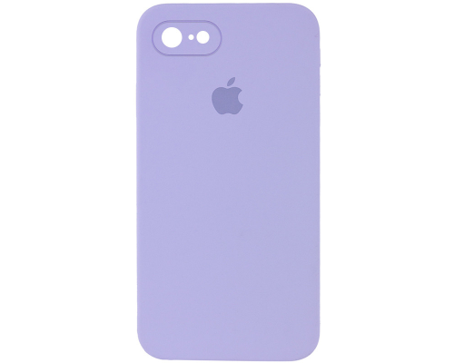 Чохол Silicone Case Квадратні Борти Full Camera iPhone 7 elegant purple PLS-00-00103969