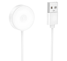 Бездротовий зарядний пристрій для смарт годинників Borofone BD14 white PLS-00-00147054