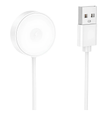 Бездротовий зарядний пристрій для смарт годинників Borofone BD14 white PLS-00-00147054
