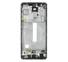 Дисплей Samsung A525 Galaxy A52 (2021) з сенсором та рамкою silver (Original) PLS-00-00083864