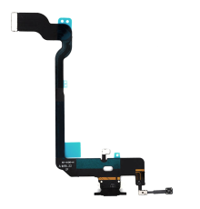 Шлейф iPhone XS з роз'ємом зарядки black PLS-00-00024077