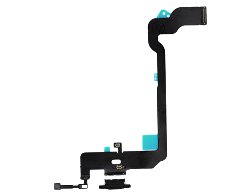 Шлейф iPhone XS з роз'ємом зарядки black PLS-00-00024077