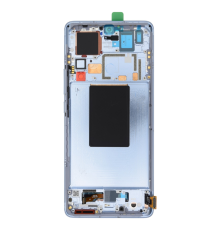 Дисплей Xiaomi 12 Pro з сенсором та рамкою blue (OEM) PLS-00-00172129