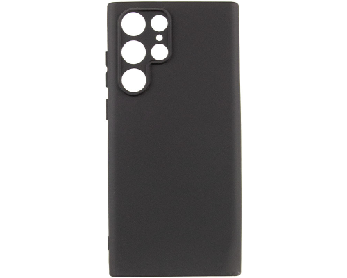 Чохол Silicone Cover Full Camera Samsung S908 Galaxy S22 Ultra black PLS-00-00118377