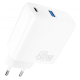 Зарядний пристрій Proove Silicone Power 45W 3A 1USB-A+1USB-C white PLS-00-00112611