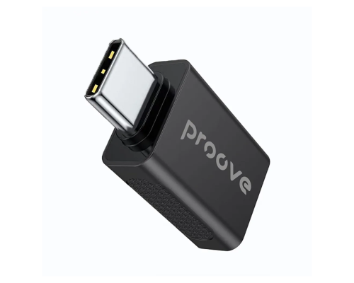 Перехідник OTG Proove Extension USB to Type-C black PLS-00-00112608