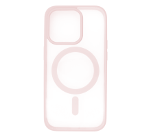 Чохол TPU+PC Сolor сase with MagSafe iPhone 16 Pro pink PLS-00-00135402