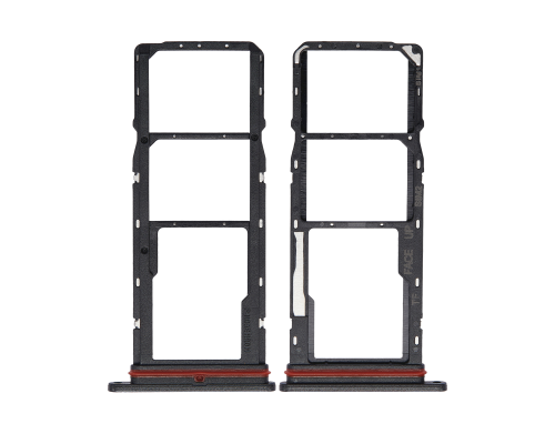 Тримач SIM-карти та карти пам'яті Motorola XT2231 Moto G22 black PLS-00-00100051