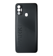 Задня кришка Tecno Spark 7 black PLS-00-00083298