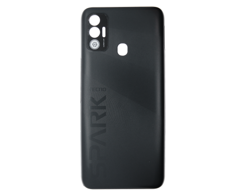 Задня кришка Tecno Spark 7 black PLS-00-00083298