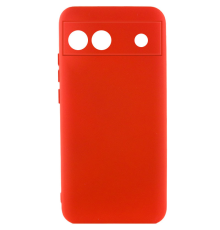 Чохол Silicone Cover Full Camera Google Pixel 6a red PLS-00-00118036