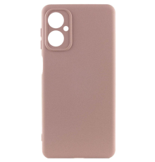 Чохол Silicone Cover Full Camera Motorola Moto G54 pink sand PLS-00-00118136