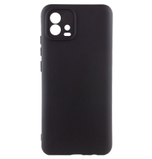 Чохол Silicone Cover Full Camera Motorola Moto G72 black PLS-00-00117872