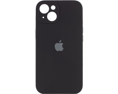 Чохол Silicone Case Full Camera Protective iPhone 15 Plus black PLS-00-00122734