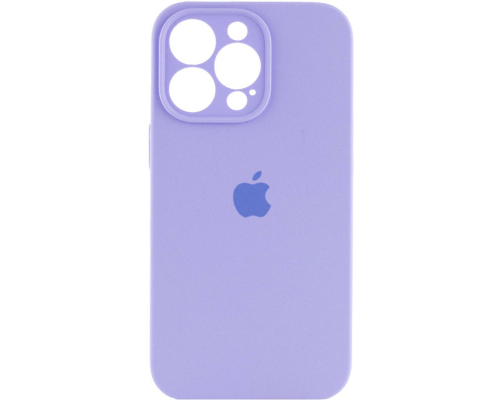 Чохол Silicone Case Full Camera Protective iPhone 15 Pro elegant purple PLS-00-00111537