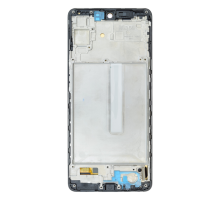 Дисплей Samsung M536 Galaxy M53 (2022) з сенсором та рамкою black (OLED) (Big size) PLS-00-00128717