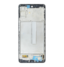 Дисплей Samsung M536 Galaxy M53 (2022) з сенсором та рамкою black (OLED) (Big size) PLS-00-00128717