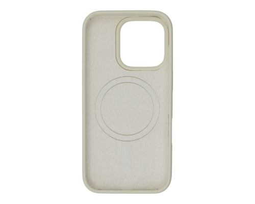 Чохол Silicone case Beats with MagSafe iPhone 14 Pro antique white PLS-00-00134429